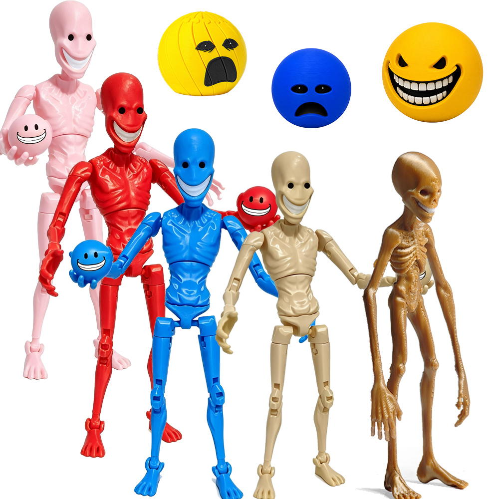 3D Printing Action Figure - Evil Verity Actionfiguren, 3D-gedruckte Figuren, gruselige