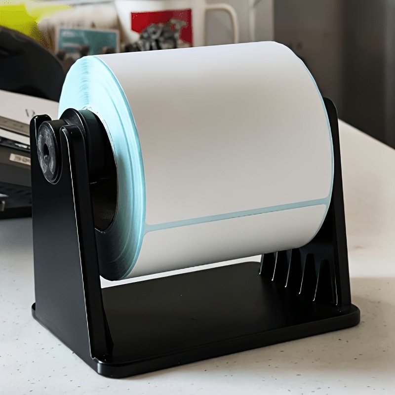 3D Printing Design Software - Universelle Thermodrucker-Halterung, Verstellbares Breiten-Design, 3D-Gedruckter Multiformat-Etikettenrollenhalter