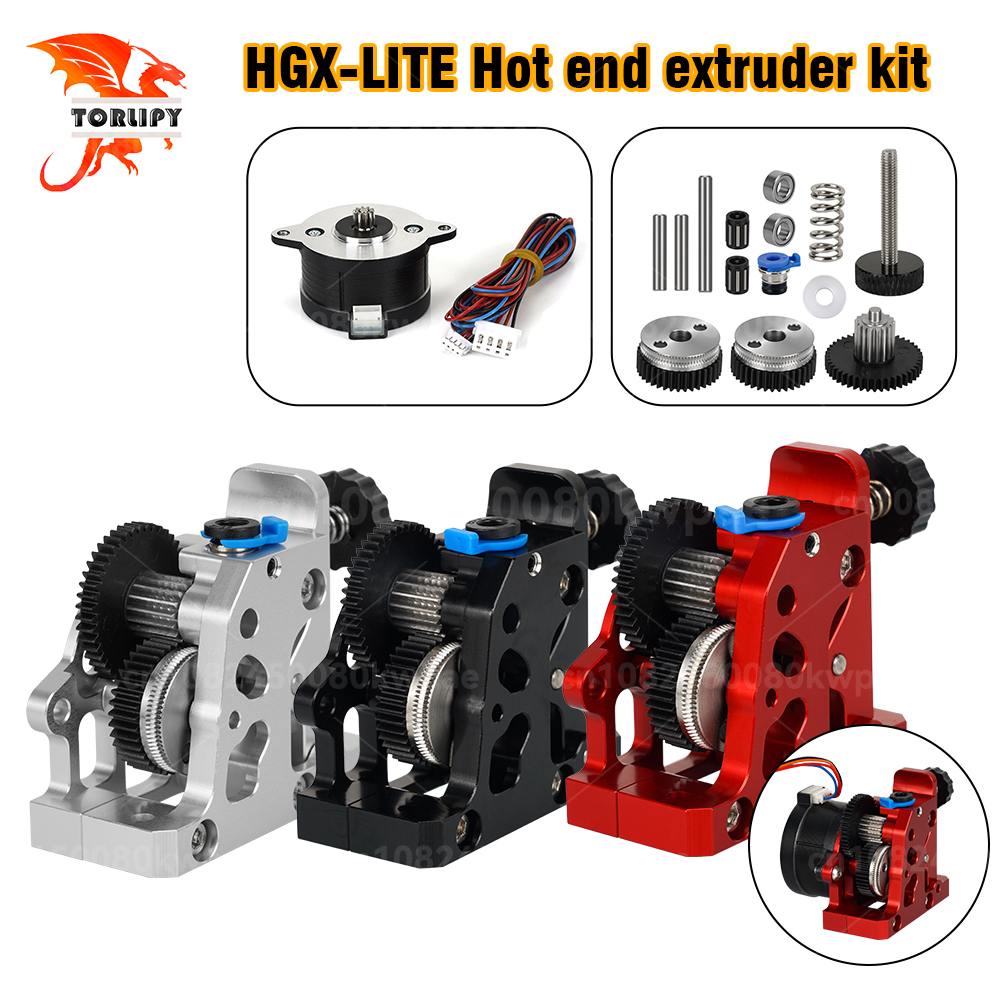 Ender 3 Upgrade Kit - Verbessertes HGX Extruder-Kit: Getriebe- und Motorkit
