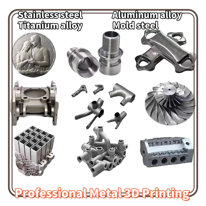 3D Printing Metal - 3D-Druckservice Kundenspezifisches CNC-Bearbeitungsmodell Modellierung Metallteile Nylon