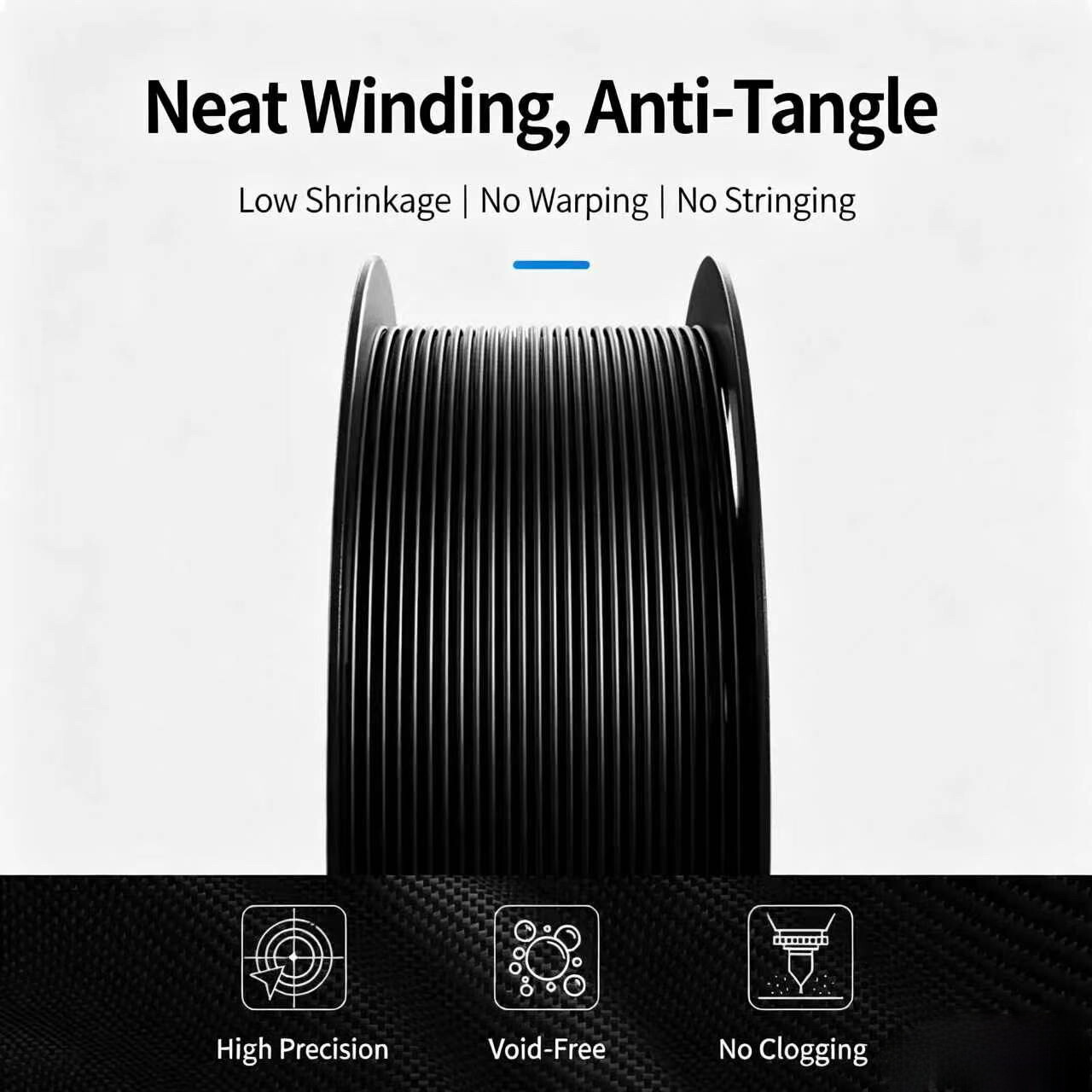 3D Printing Glass - 5KG ABS GF Filament 2,85mm Glasfaser