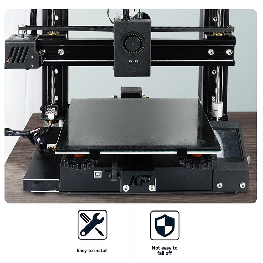 3D Printing Glass - ABAN 8-teiliges 3D-Drucker Zubehör-Set: Beheizbare, verstellbare