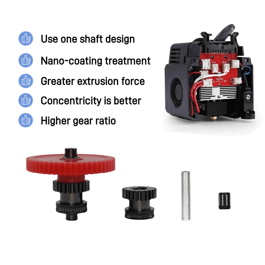 3D Printing Gears - Für Elegoo Neptune 4 Extruder-Zahnräder aus