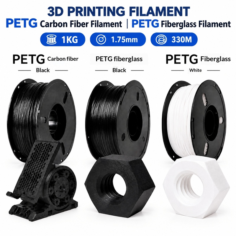 3D Printing Glass - Lanbo 3D-Druck-Filament PETG Kohlefaser Glasfaser 1,75