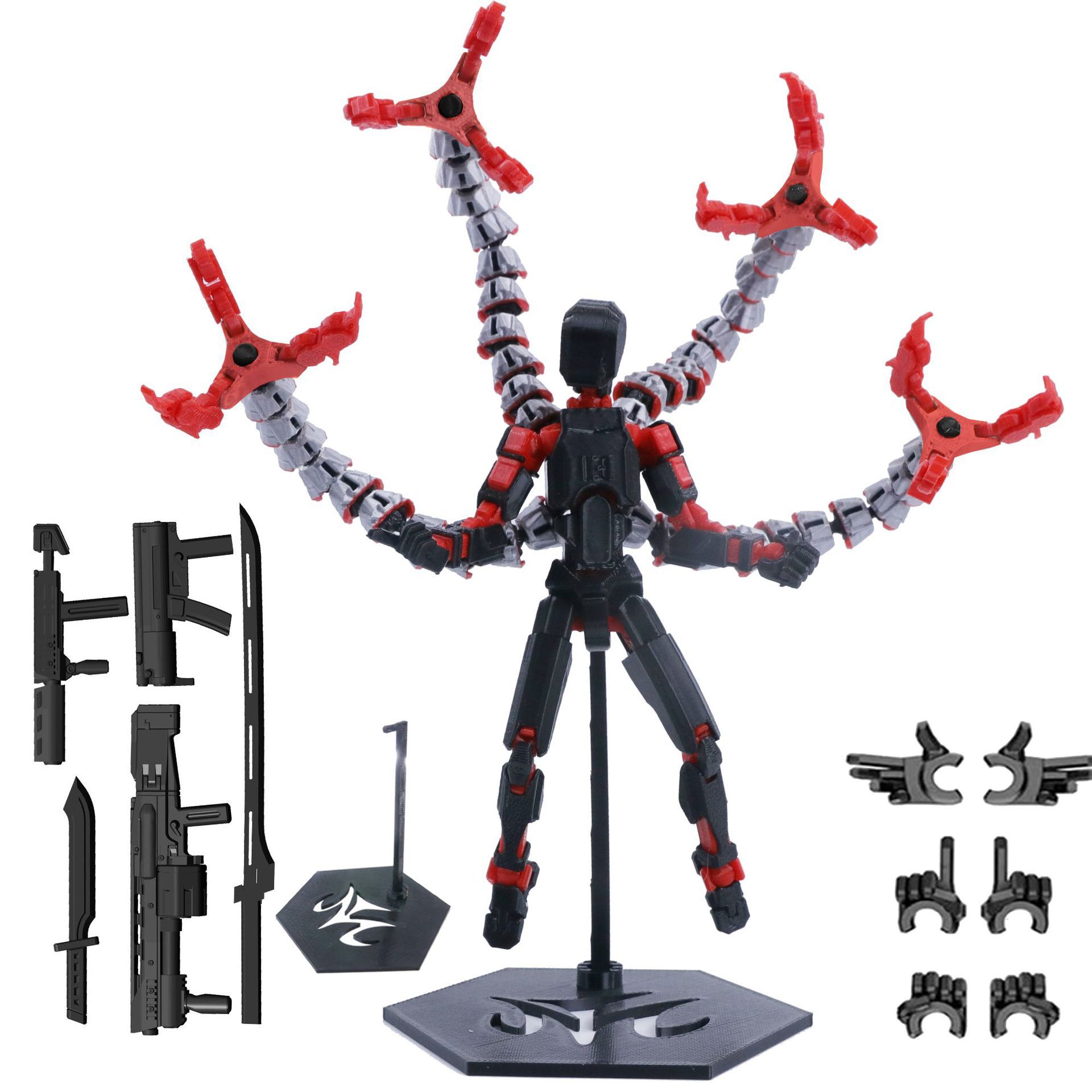 3D-gedrucktes Robotermodell, S – 3D Printing Action Figure Bewertung und Preis