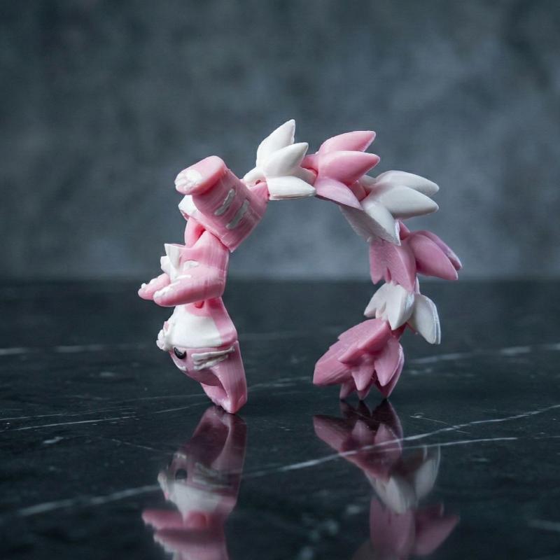 3D-gedruckter rosa Katzen-Schl – 3D Printing Design Software Bewertung und Preis