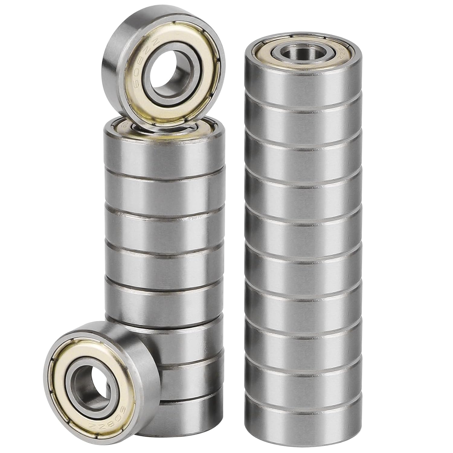 10/20PC 608ZZ Kugellager Kohle – 3D Printing Metal Bewertung und Preis