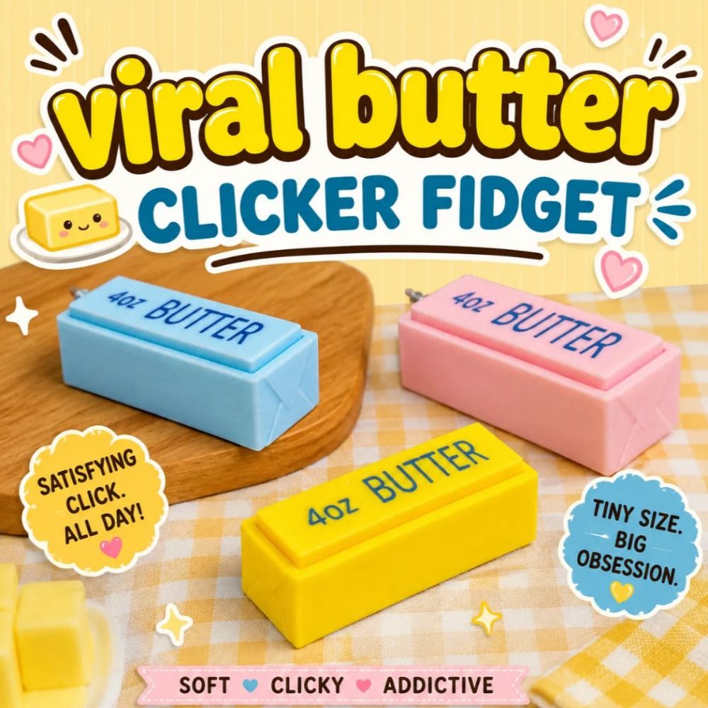 3D-gedruckter Fidget-Clicker-S – 3D Printing Design Software Bewertung und Preis