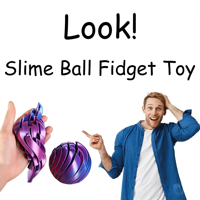 Slime Ball Fidget Toy 3D-gedru – 3D Printing Gears Bewertung und Preis