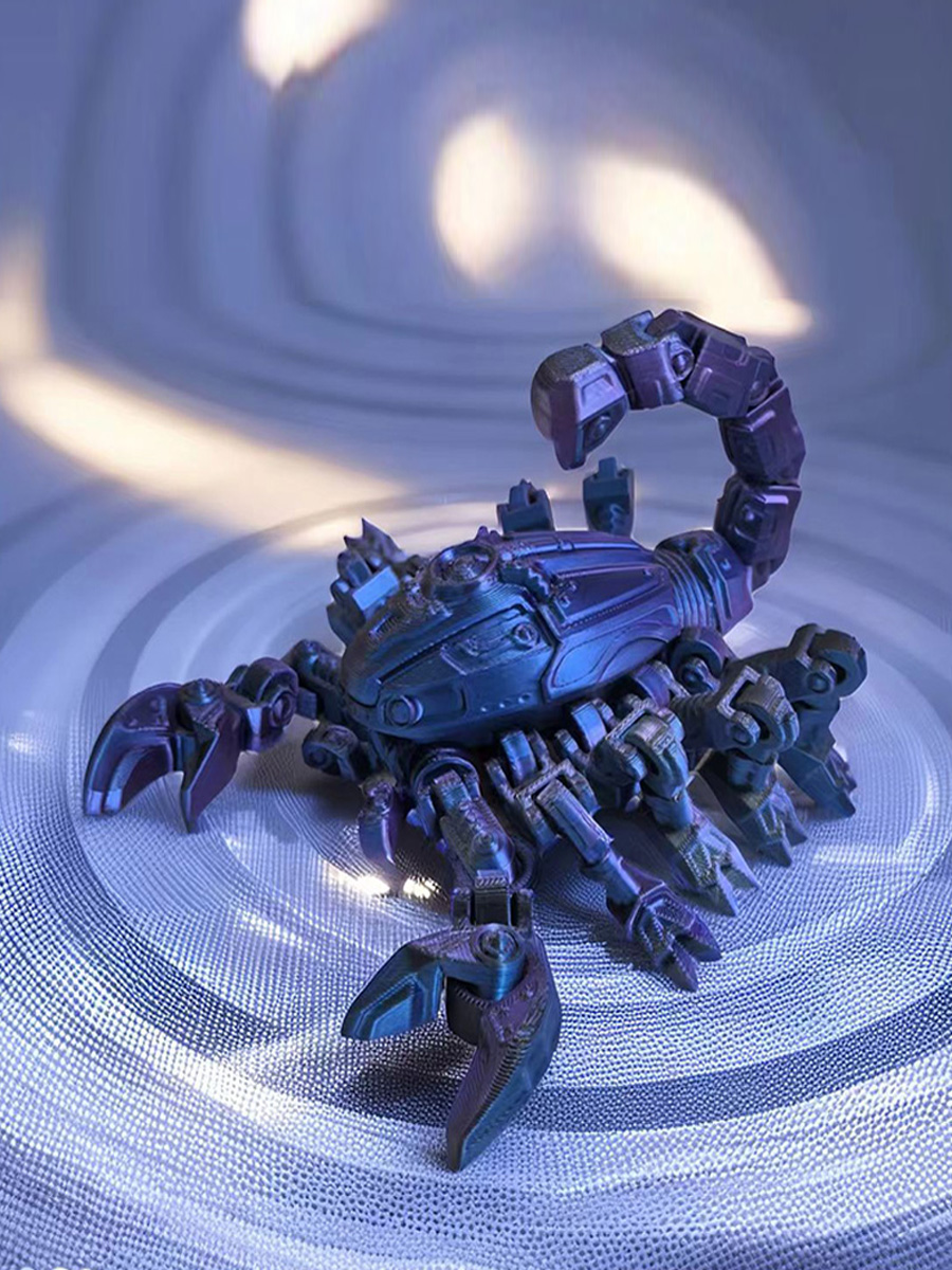 3D-Gedruckte Mechanische Skorp – 3D Printing Action Figure Bewertung und Preis