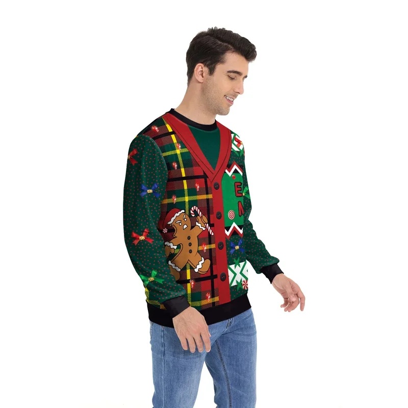 Herren Damen Weihnachts-Sweats – 3D Printing Glass Bewertung und Preis