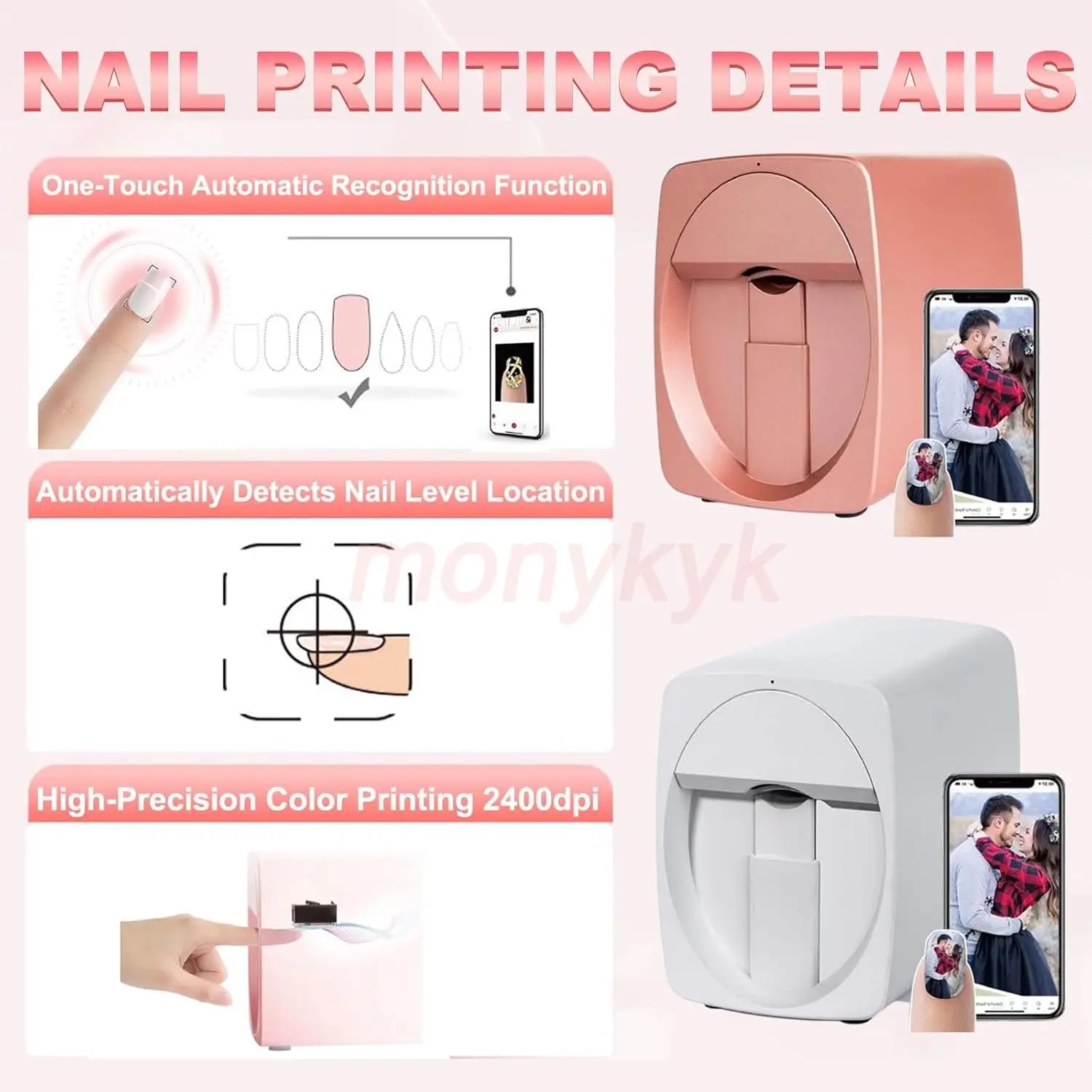 O2nails Nageldrucker-Maschinen – 3D Printing Design Software Bewertung und Preis
