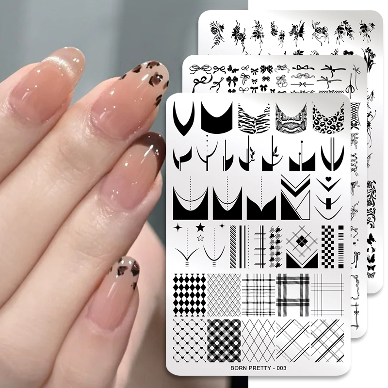 BORN PRETTY Blätter Blume Nail – 3D Printing Template Bewertung und Preis