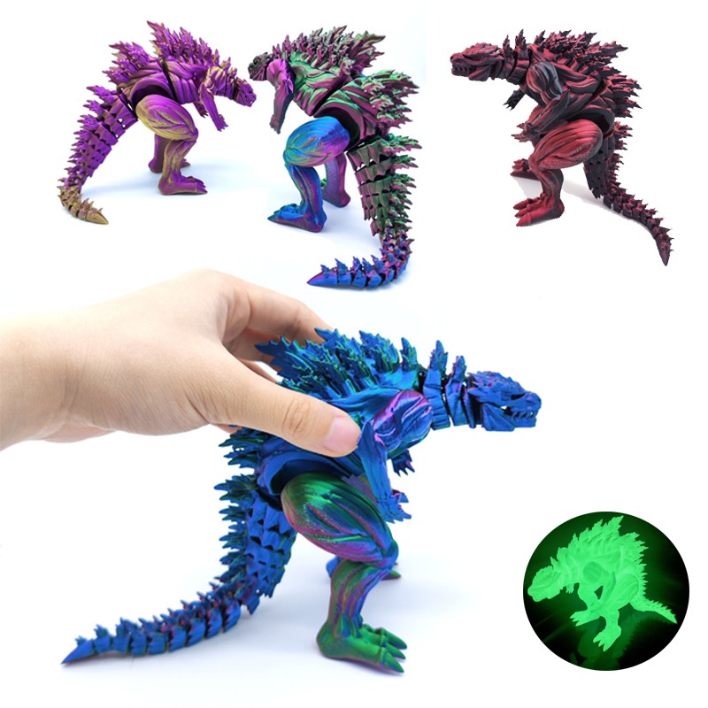 3D-gedruckte Muskel-Dinosaurie – 3D Printing Action Figure Bewertung und Preis