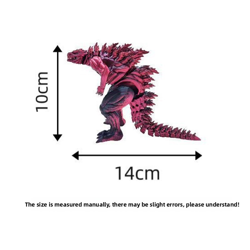 3D-gedruckte Muskel-Dinosaurie – 3D Printing Action Figure Bewertung und Preis