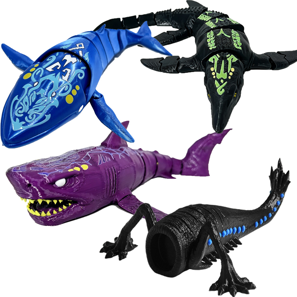 Bloop Seemonster 3D-Druck Eate – 3D Printing Action Figure Bewertung und Preis