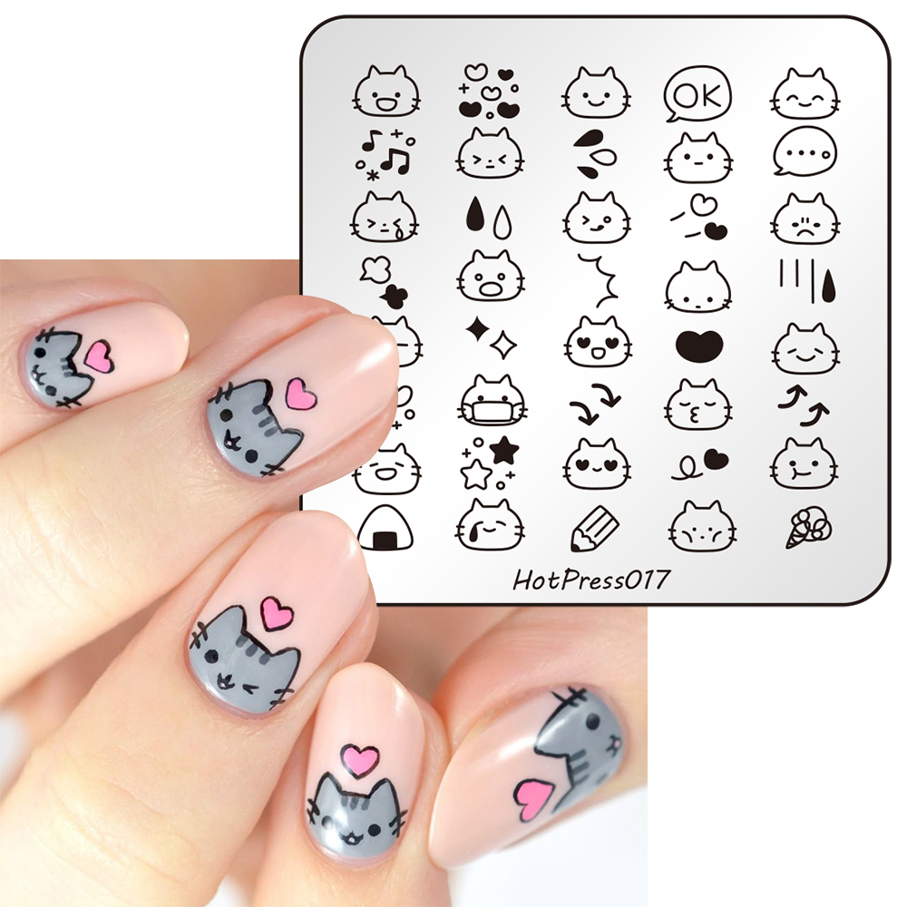 1pc 3D Nette Katze Muster DIY  – 3D Printing Template Bewertung und Preis