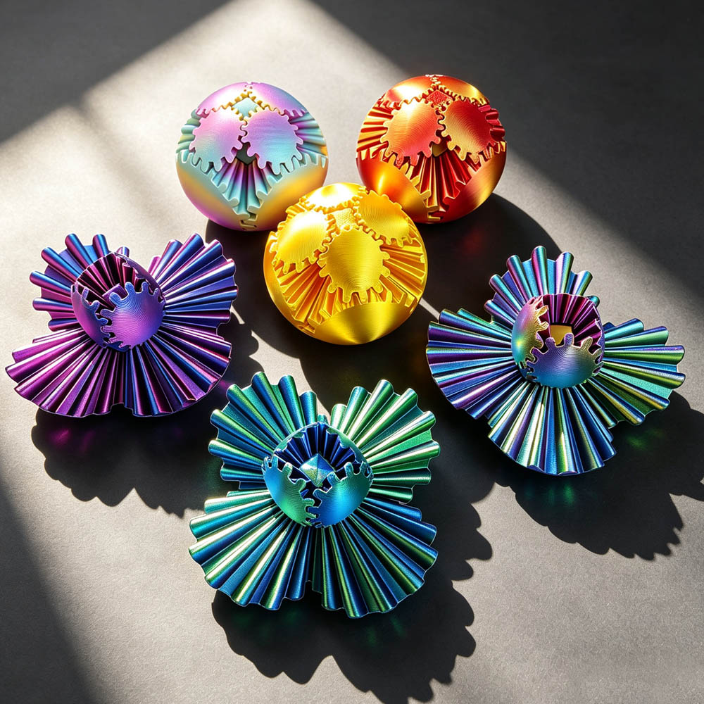Kreatives 3D-gedrucktes Zahnra – 3D Printing Gears Bewertung und Preis