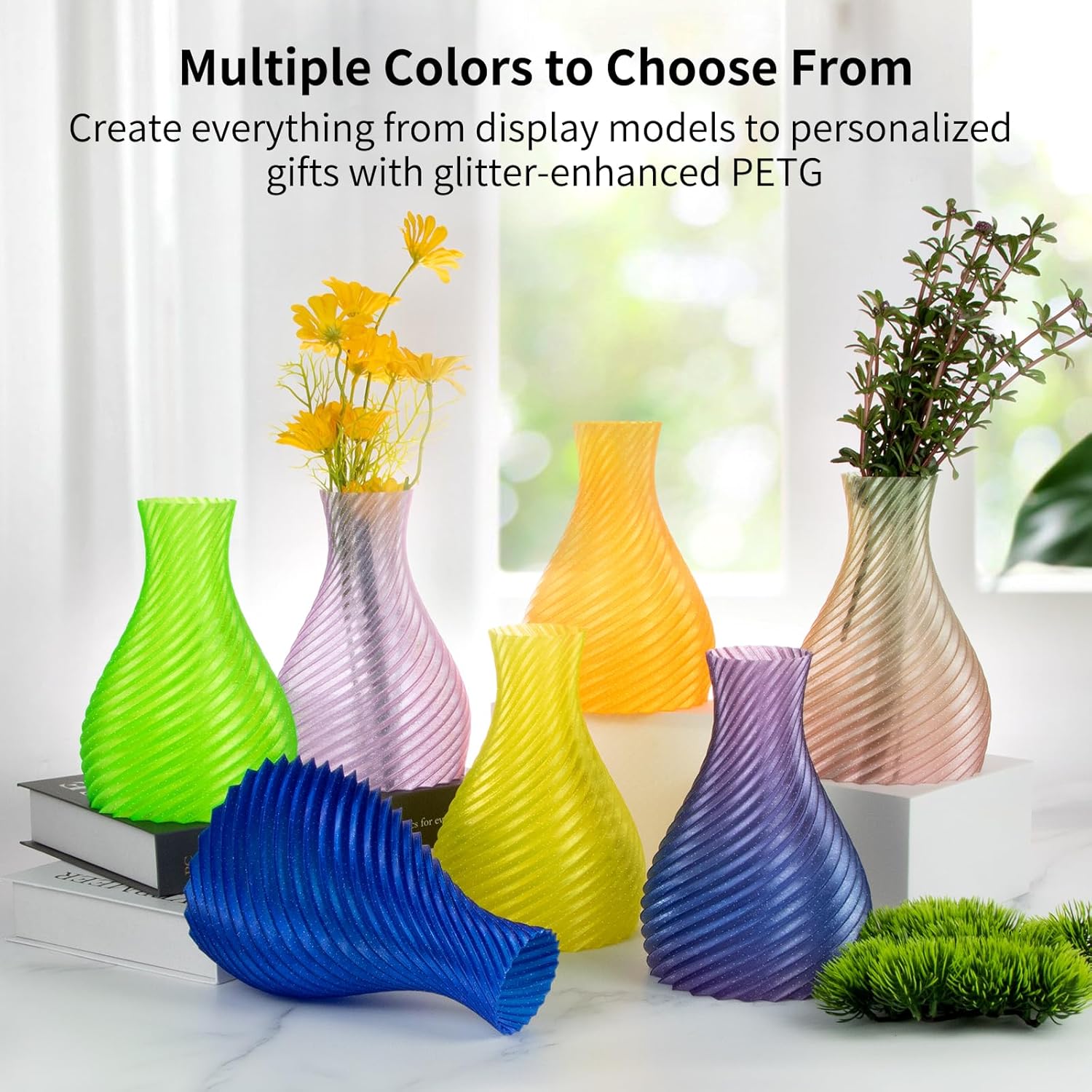 Glitzer-PETG-Filament 1,75mm,  – 3D Printing Glass Bewertung und Preis