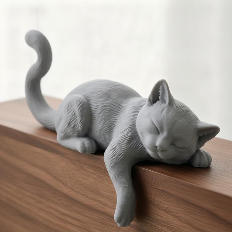 3D-gedruckter Lazy Cat Monitor – 3D Printing Office Setup Bewertung und Preis