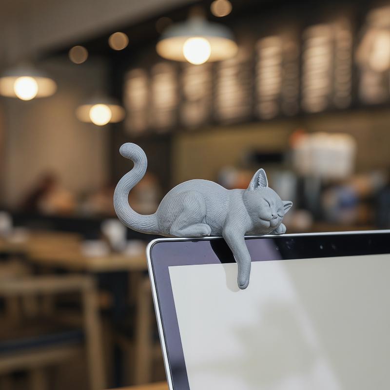3D-gedruckter Lazy Cat Monitor – 3D Printing Office Setup Bewertung und Preis