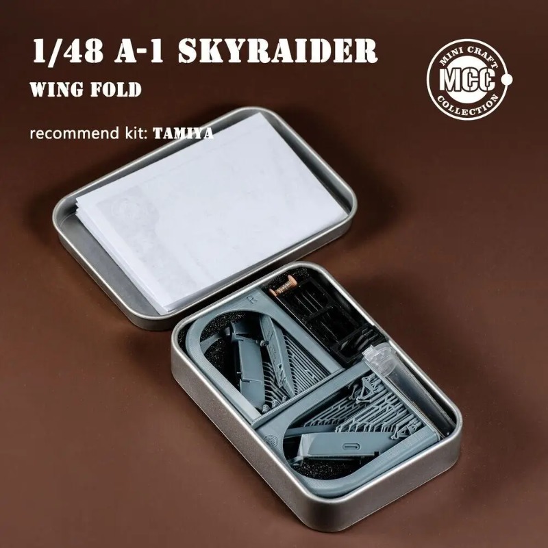 1/48 Scale A-1 Skyraider Wing  – 3D Printing Metal Bewertung und Preis