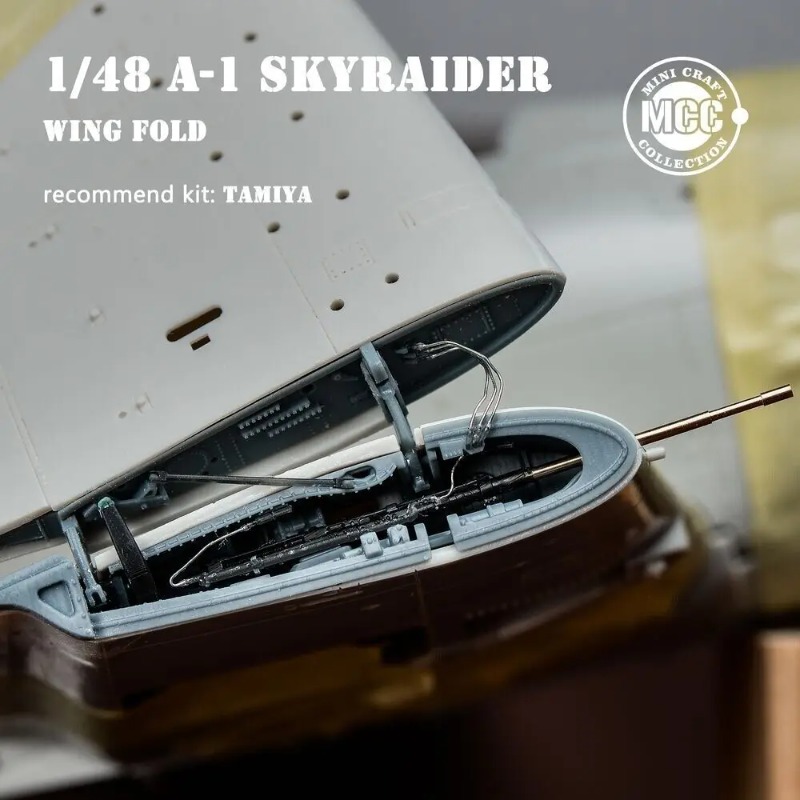 1/48 Scale A-1 Skyraider Wing  – 3D Printing Metal Bewertung und Preis