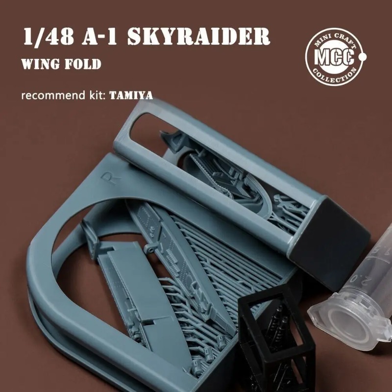 1/48 Scale A-1 Skyraider Wing  – 3D Printing Metal Bewertung und Preis